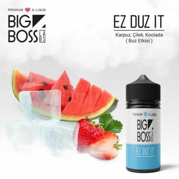 Big Boss Ez Duz It 30ml (Salt) 3 ADET 