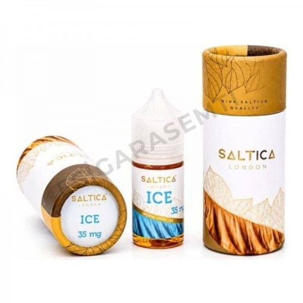Saltica Ice Salt Likit 30ml – Buz ve Mentol Ferahlığı 