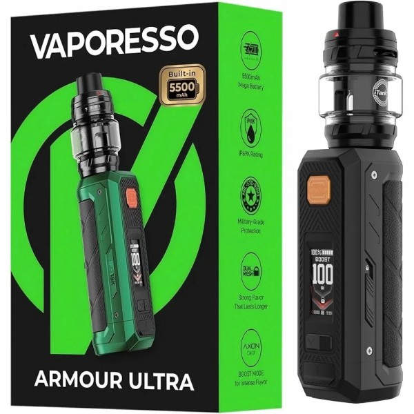 Vaporesso Armour Ultra Kit 100W – 5500mAh, iTank 6 ml