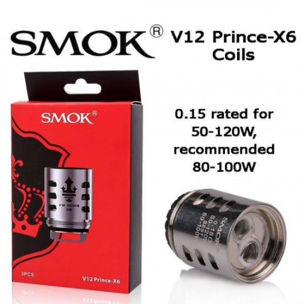 Smok V12 Prince X6 Coil 3 lü Paket 