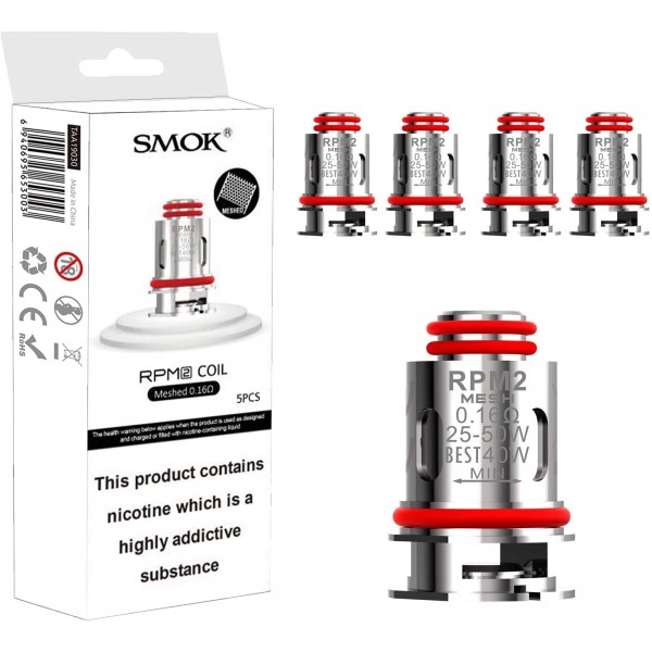 SMOK RPM 2 / 2S Yedek Coil 5 adet 