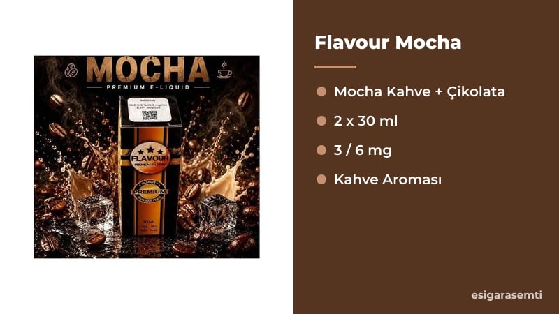 Flavour Mocha özellikleri