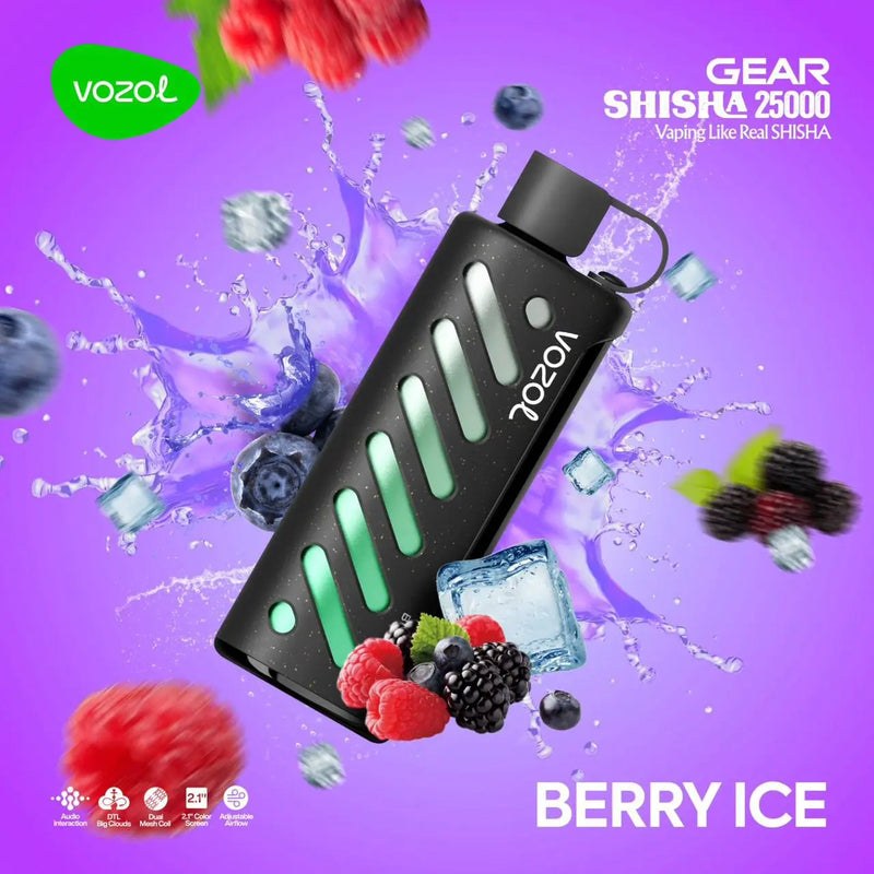 Vozol 25.000 Puff Berry Ice