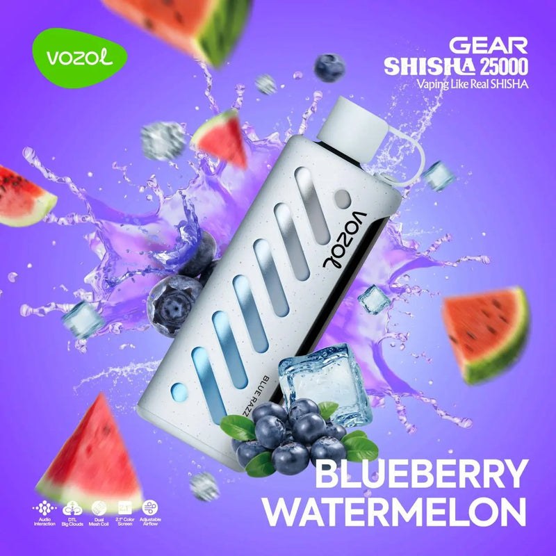 Vozol 25.000 Puff Blueberry Watermelon